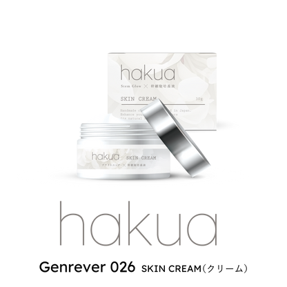 hakua <SKIN CREAM / Genrêver 026>（ヒト幹細胞クリーム）